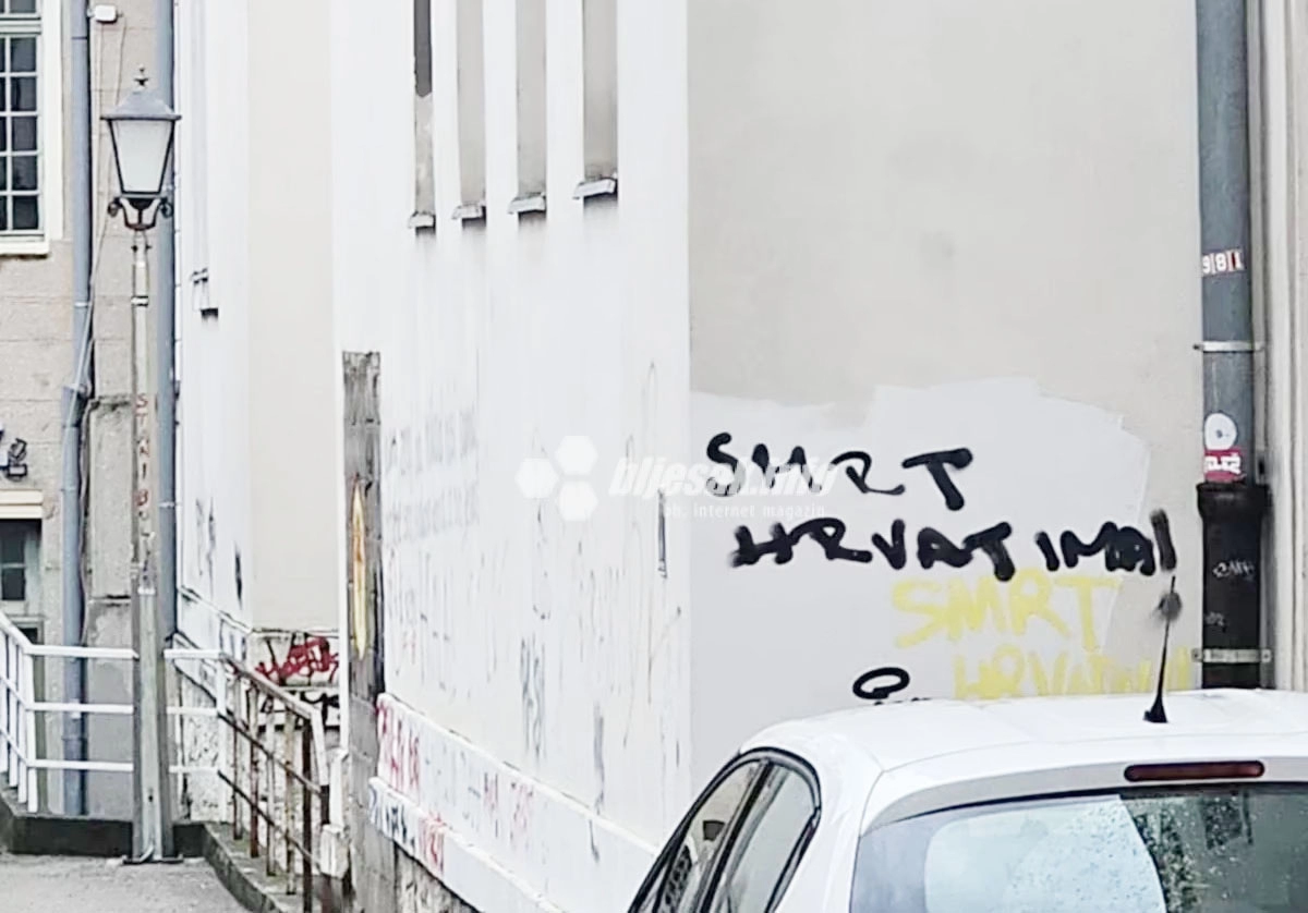 GOVOR MRŽNJE Grad Mostar najavio uklanjanje grafita